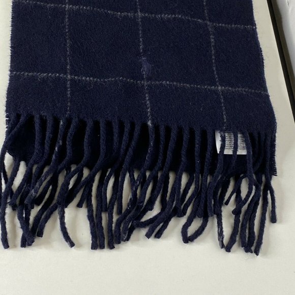 Polo Ralph Lauren Mens Reversible Scarf Wool Blend - Picture 4 of 5